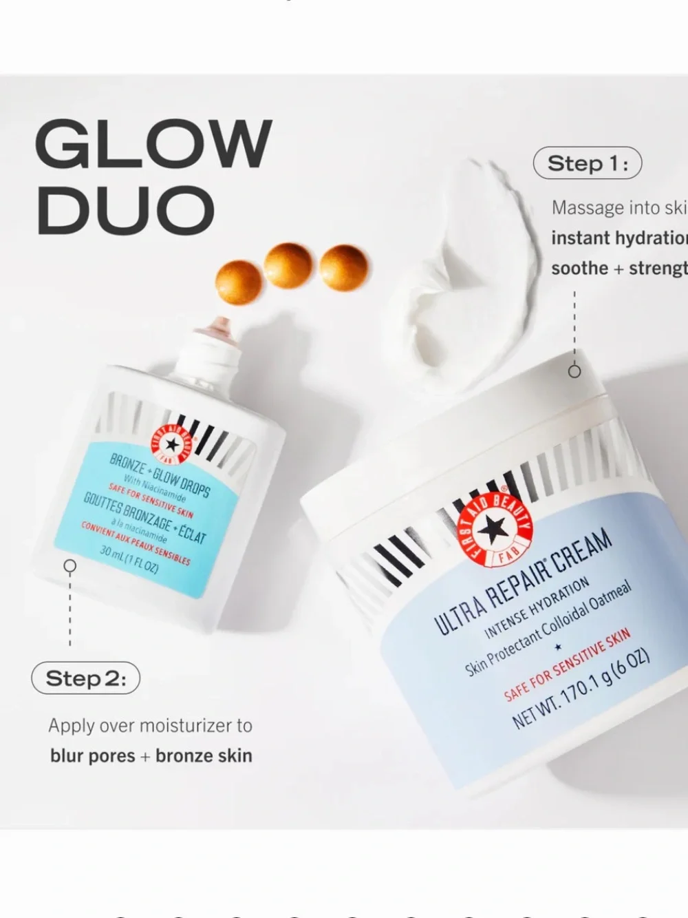 First Aid Beauty Bronze Glow Drops with Niacinamide